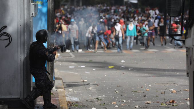 guaidó represión