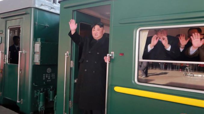 Kim Jon um tren
