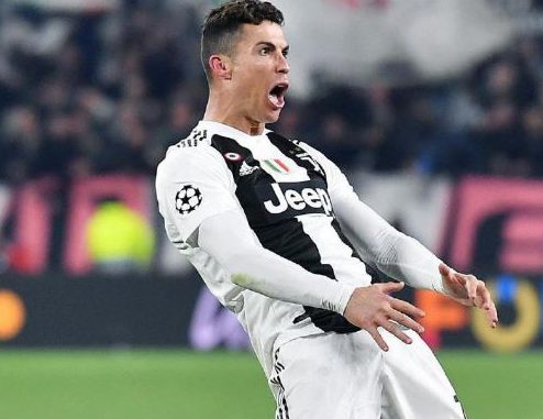Gesto de CR7
