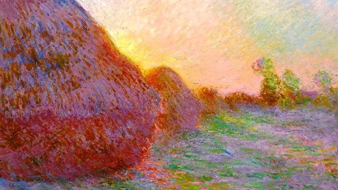 monet cuadro meules