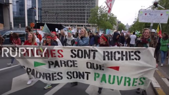 protestas belgica