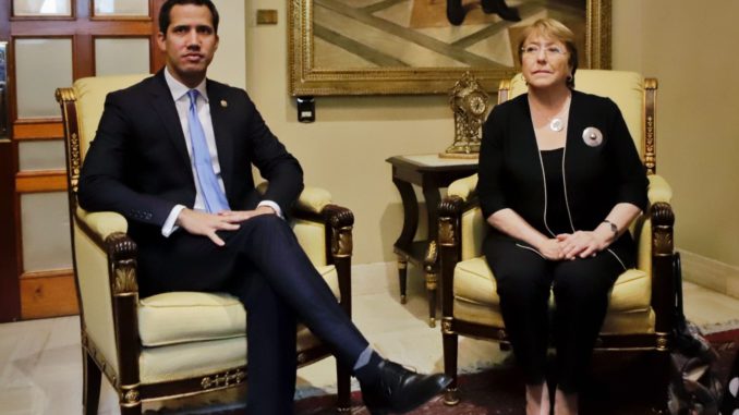 bachelet guaidó