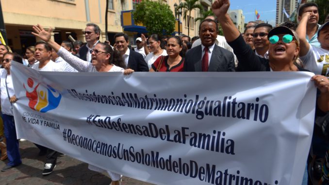 marcha anti matrimonio gay