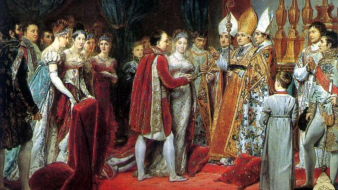 napoleón y maría luisa