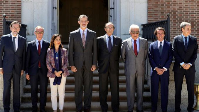 rey felipe con presidentes