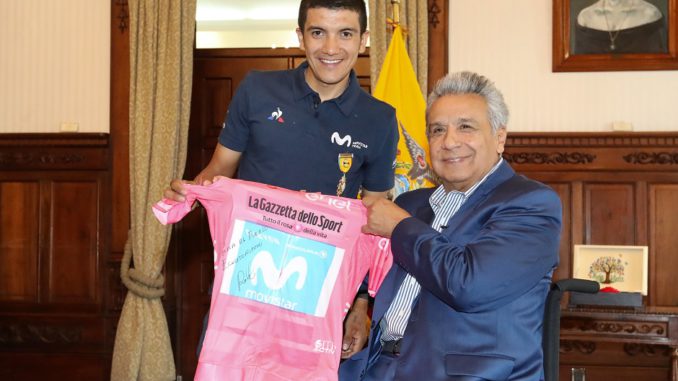 richard carapaz y lenin moreno