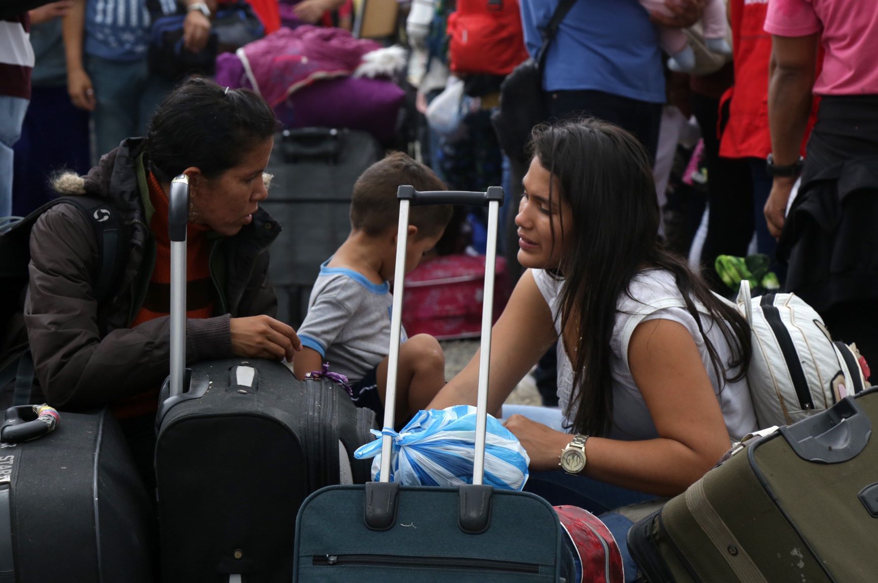 venezolanos migrantes