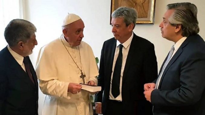 alberto fernandez papa