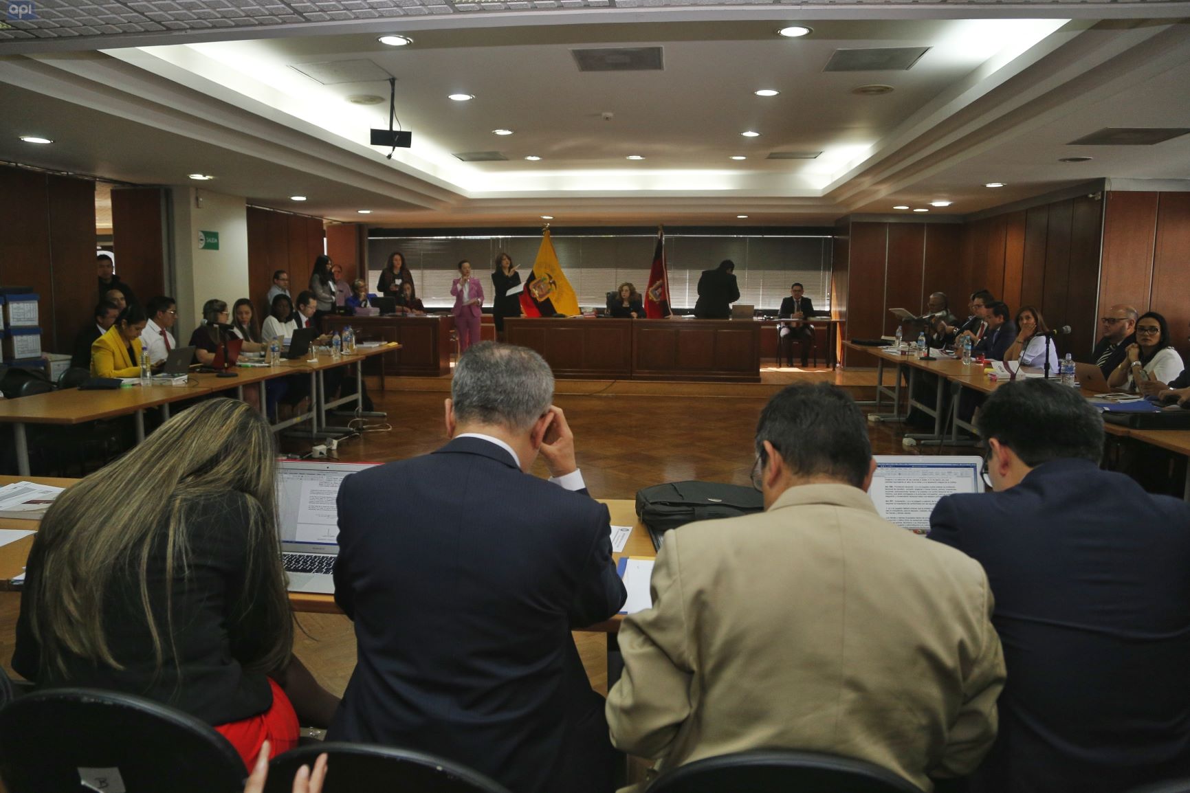 Se realiza audiencia de vinculación de Rafael Correa y Jorge Glas | La ...