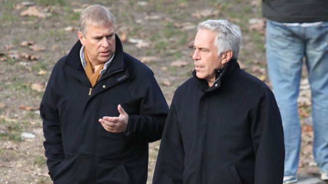 principe andres y jeffrey epstein