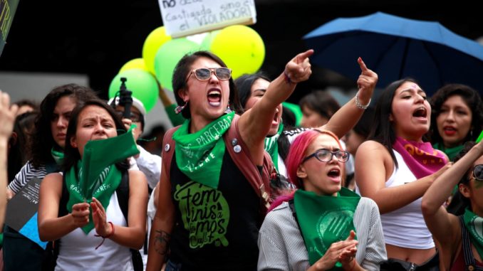 abortistas marchan