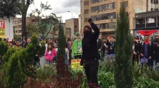 bogota protestas