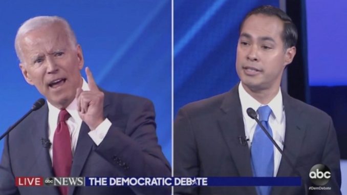 castro pelea con Biden en debate