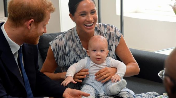 duques sussex africa con archie