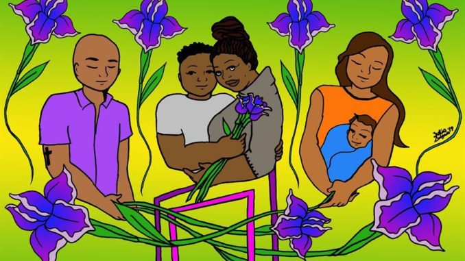 flores para migrantes presos