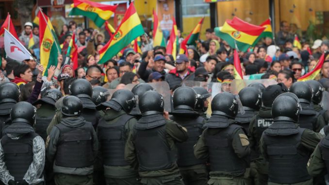 Bolivia protesta