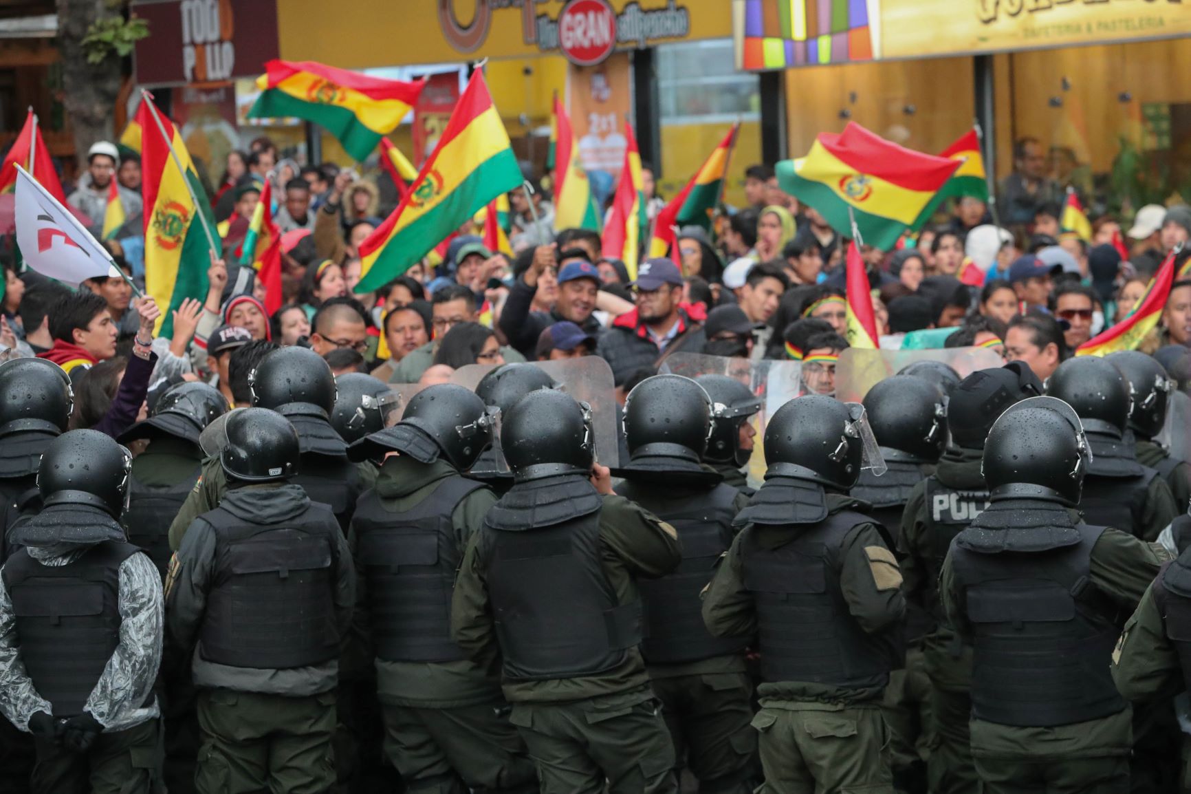 Bolivia protesta La República EC