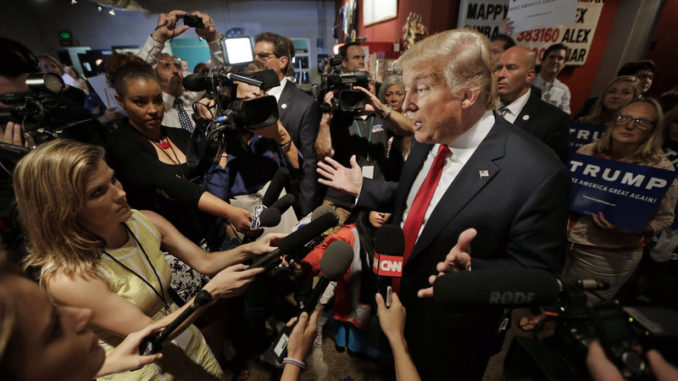 Donald y la prensa