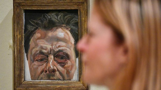 Lucien Freud autoretratos