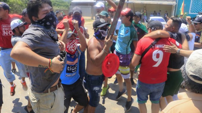 evo protestas
