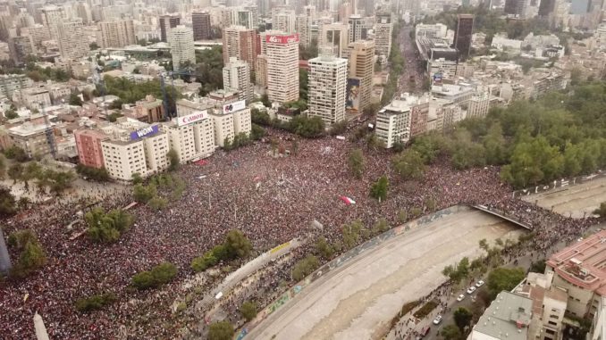 marcha en santiago