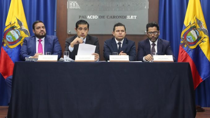 ministros ecuador