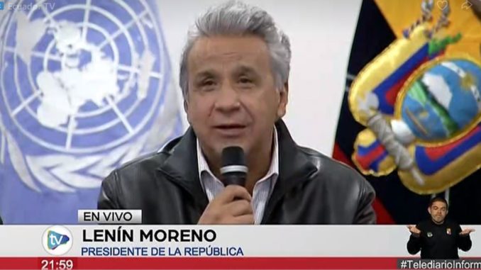 moreno rendición