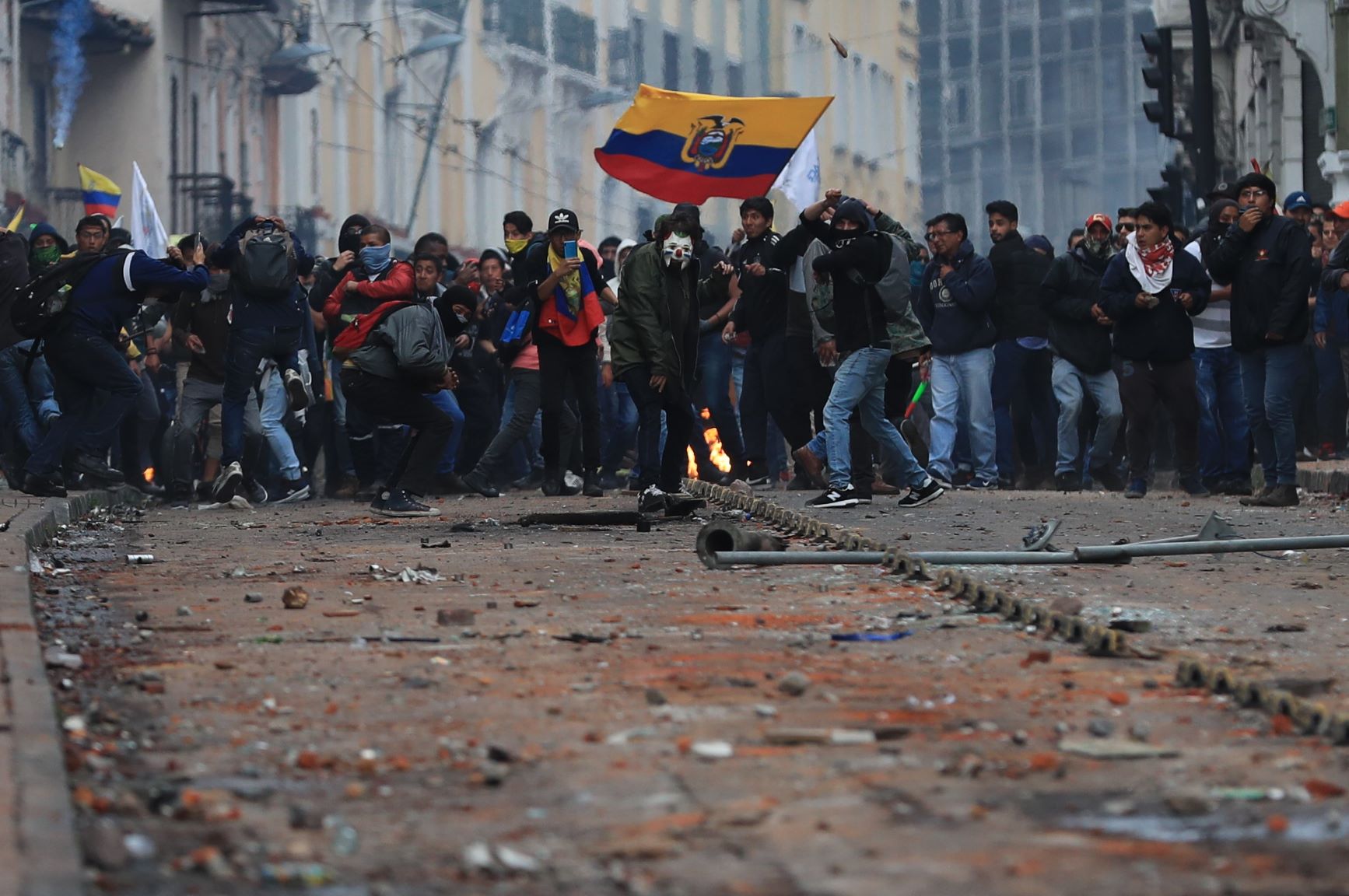 protestas ayer