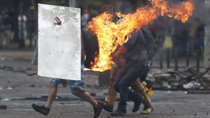 protestas domigo toque