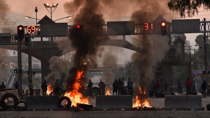 bolivia bloqueada