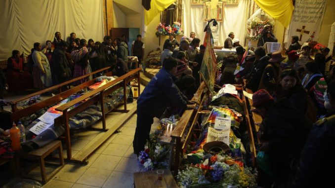 bolivia muertos