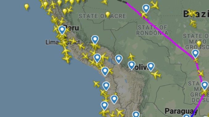vuelo de evo