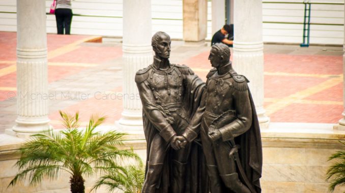 bolívar y san martin