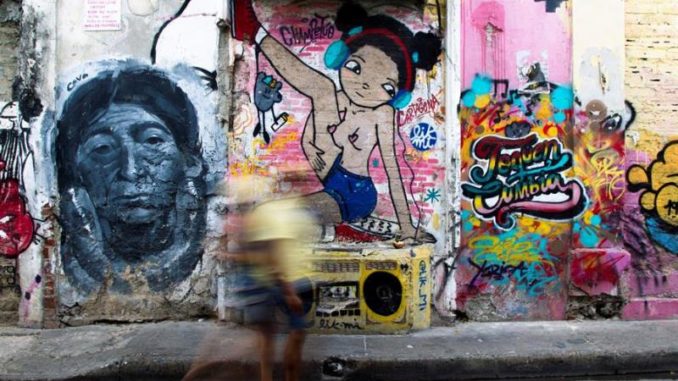 grafitis getsemani Cartagena