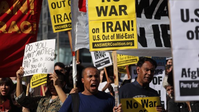 protestas contra guerra
