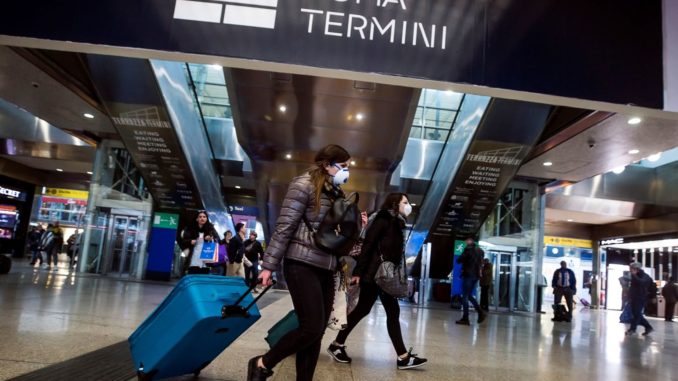 coronavirus roma termini