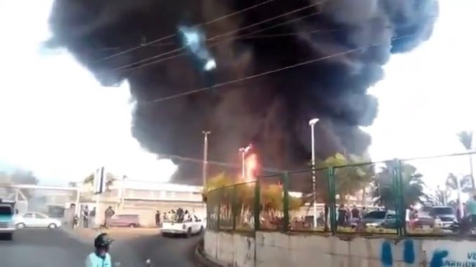 Incendio Venezuela