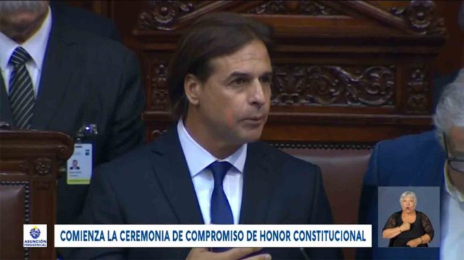 luis lacalle asume