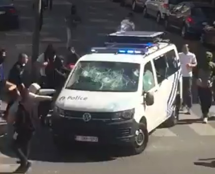 Bélgica disturbios