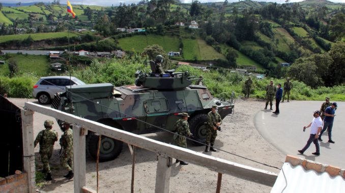 colombia militarizada