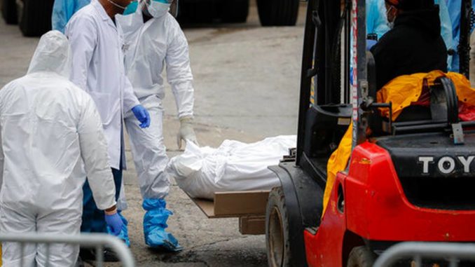 coronavirus morgues