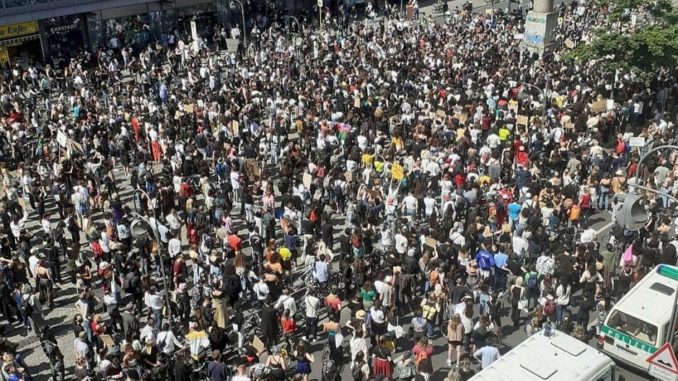 berlin protesta