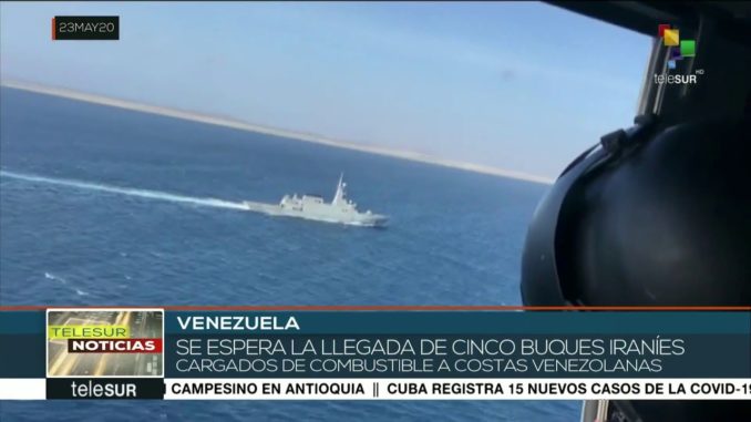 buques iraníes llegan