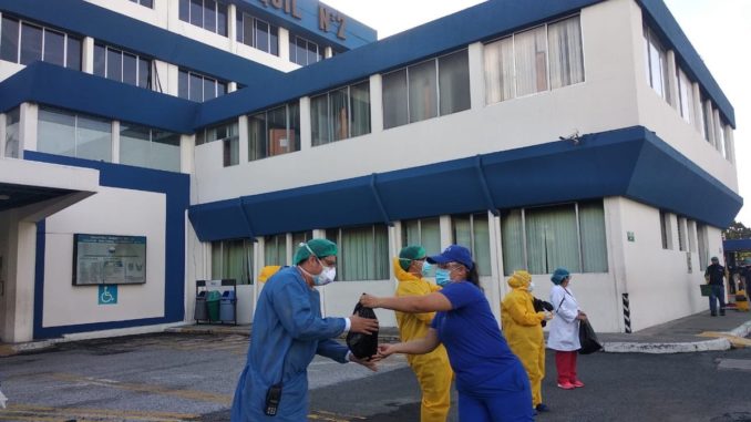 coronavirus hospital policia