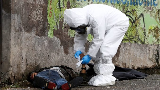 hombre muerto