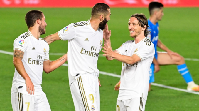 modric hazard benzema