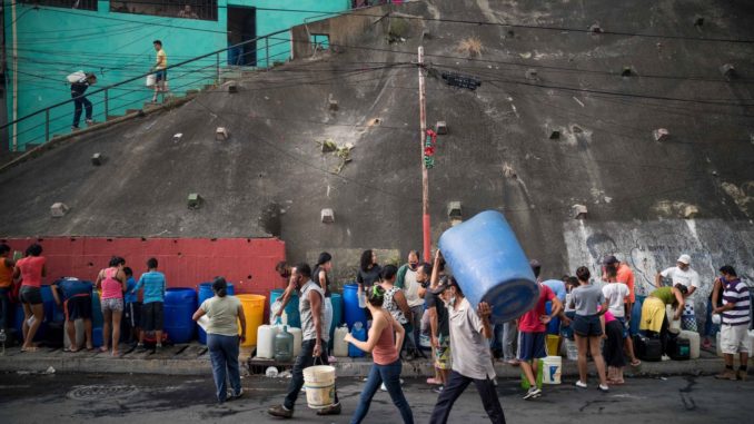 venezuela sin agua