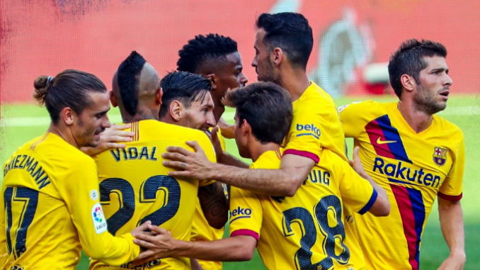 barcelona yellow