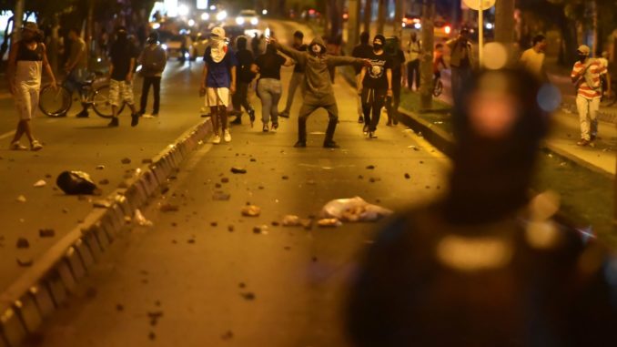 colombia muertos protesta