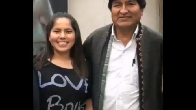 evo y su novia